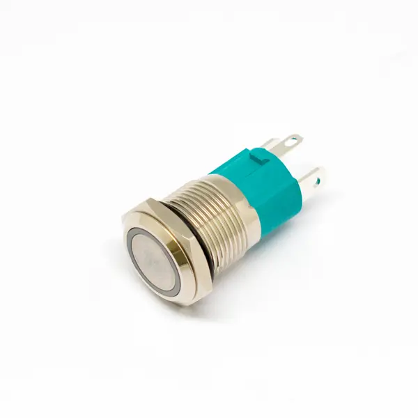 Кнопка металлическая Oxion пайка, цвет серебристый часы метеостанция oxion otm1560 с беспроводным датчиком цвет дерево