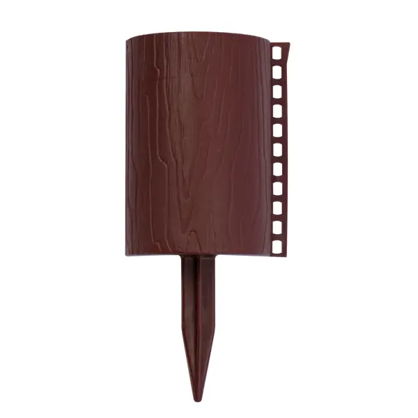 Бордюр садовый декоративный «Пеньки» цвет коричневый кресло мешок dreambag коричневый велюр 2xl 135х95