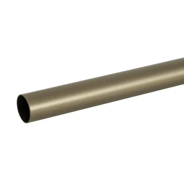 Штанга гладкая Orbis 200 см металл цвет графит кольцо для штор с крючком orbis 2 8 см графит 10 шт