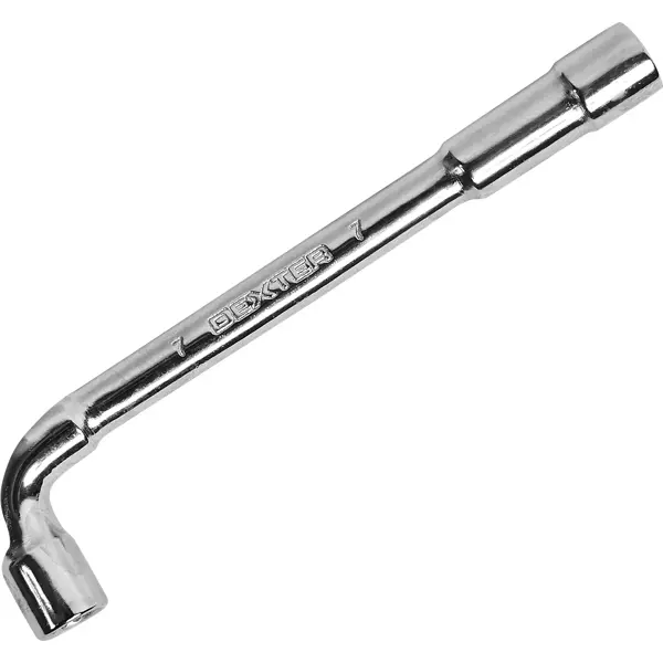 Ключ торцевой Г-образный Dexter HT205060 7 мм длина 100 мм ключ y образный ice toolz звездочка т25 т30 т40 70t2