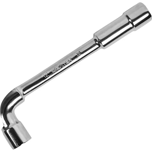 Ключ торцевой Г-образный Dexter HT205065 12 мм длина 100 мм ключ торцевой трубчатый dexter 8x9 мм длина 100 мм