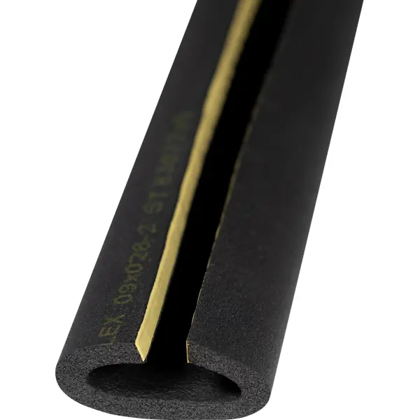 фото Изоляция для труб с клеевой основой k-flex ø18 мм 100 см каучук