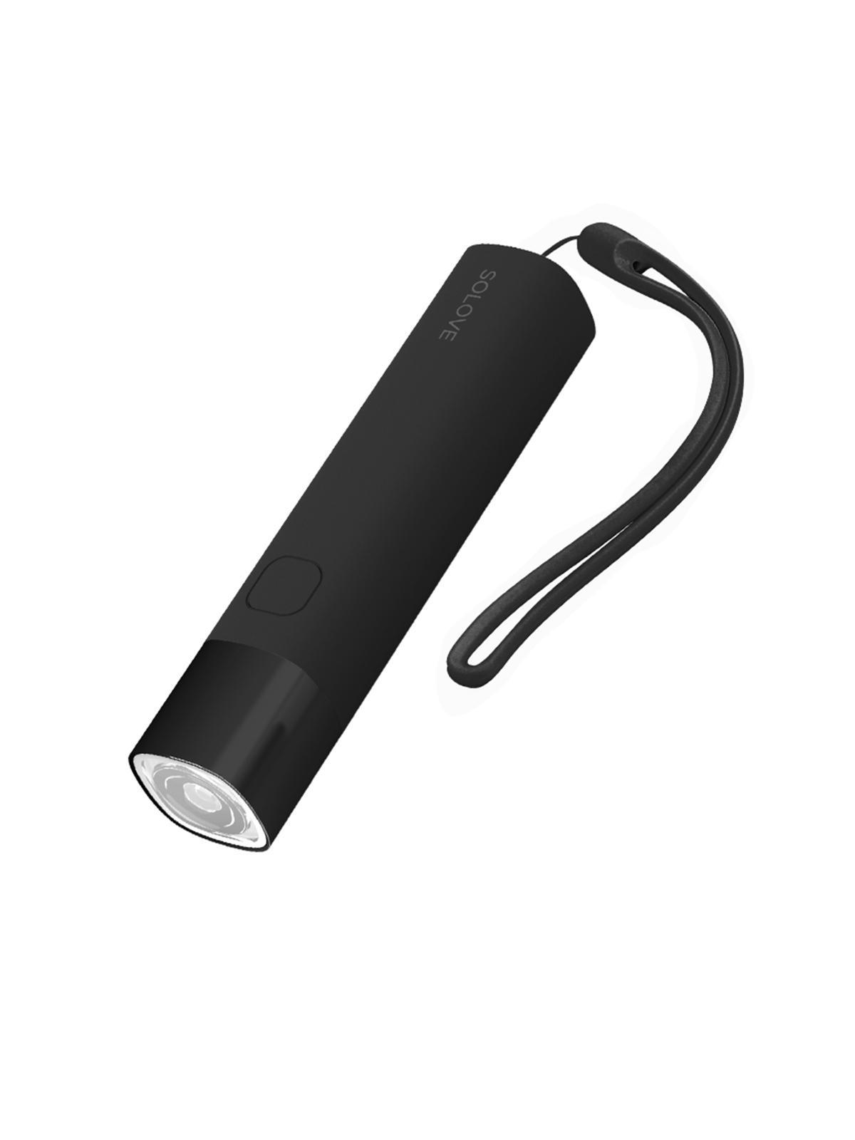 Фонарик портативный Xiaomi (Mi) SOLOVE 3000mAh Portable Flashlight (X3s  Black), черный ✳️ купить по цене 1050 ₽/шт. в Ульяновске с доставкой в  интернет-магазине Леруа Мерлен