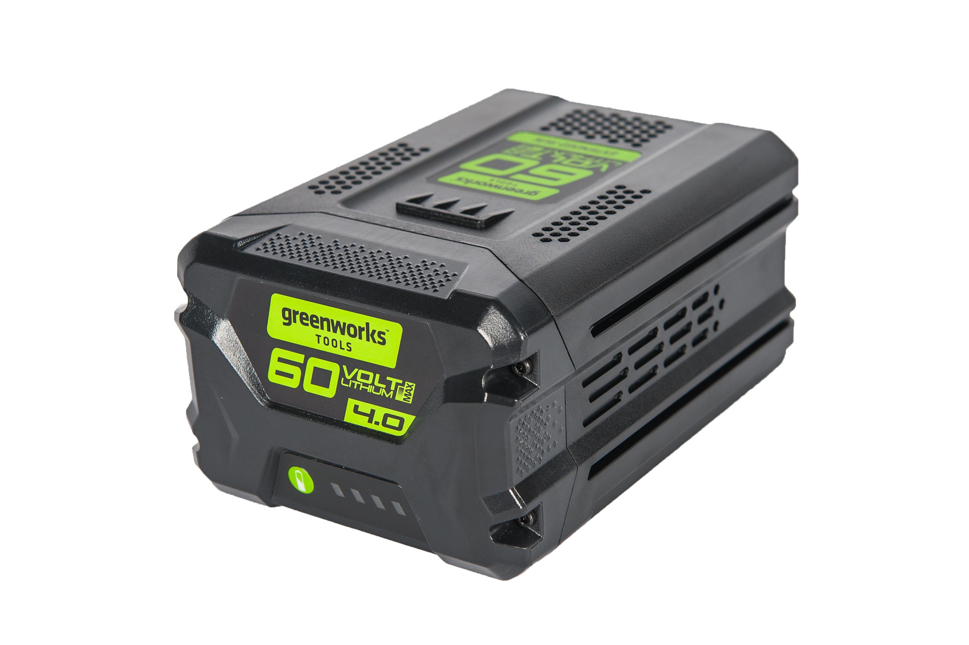 Аккумулятор GreenWorks G60B4, 60V, 4 А.ч ✳️ купить по цене 12990 ₽/шт. в  Нижнем Новгороде с доставкой в интернет-магазине Леруа Мерлен