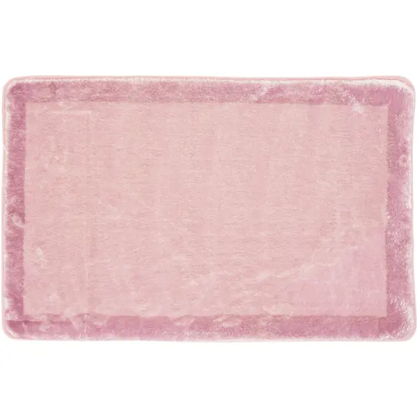 Коврик для ванной Vidage Кашемир №5 50x80 см цвет розовый штора для ванной vidage сердечки 180x200 см полиэстер зеленый