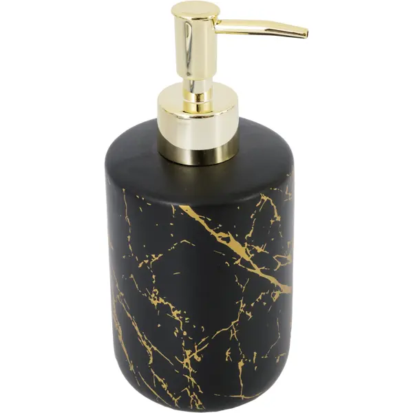 фото Дозатор для жидкого мыла vidage marmo nero цвет черный