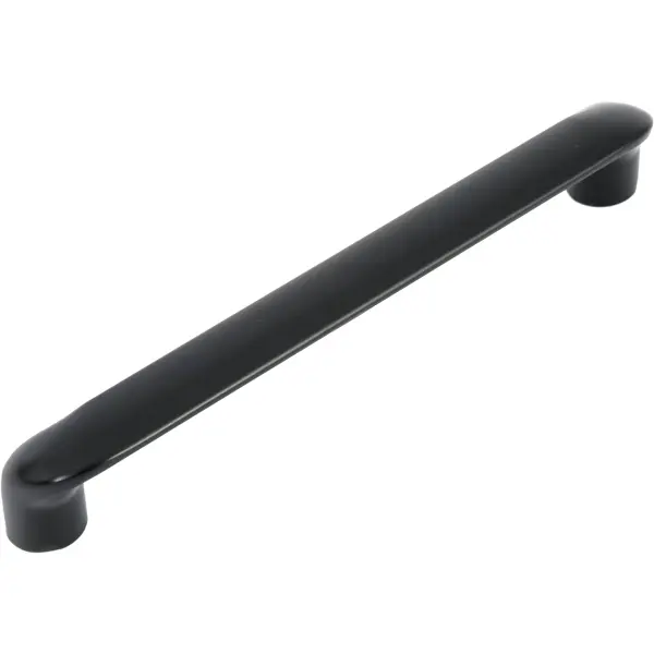 Ручка-скоба мебельная Edson 1018 128 мм ЦАМ цвет матовый черный