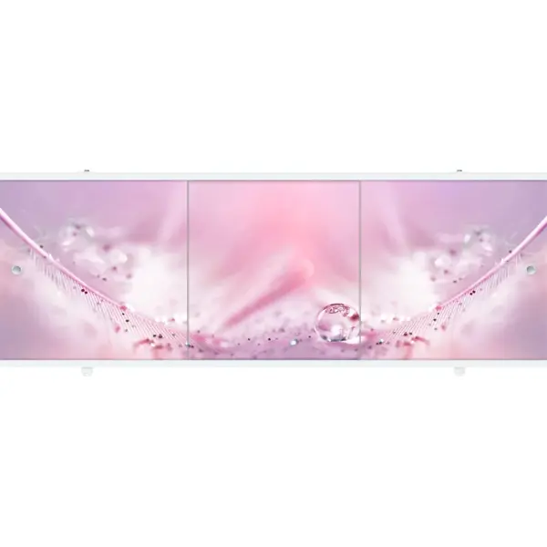 фото Экран под ванну фронтальный метакам премиум а № 1 168 см цвет розовый