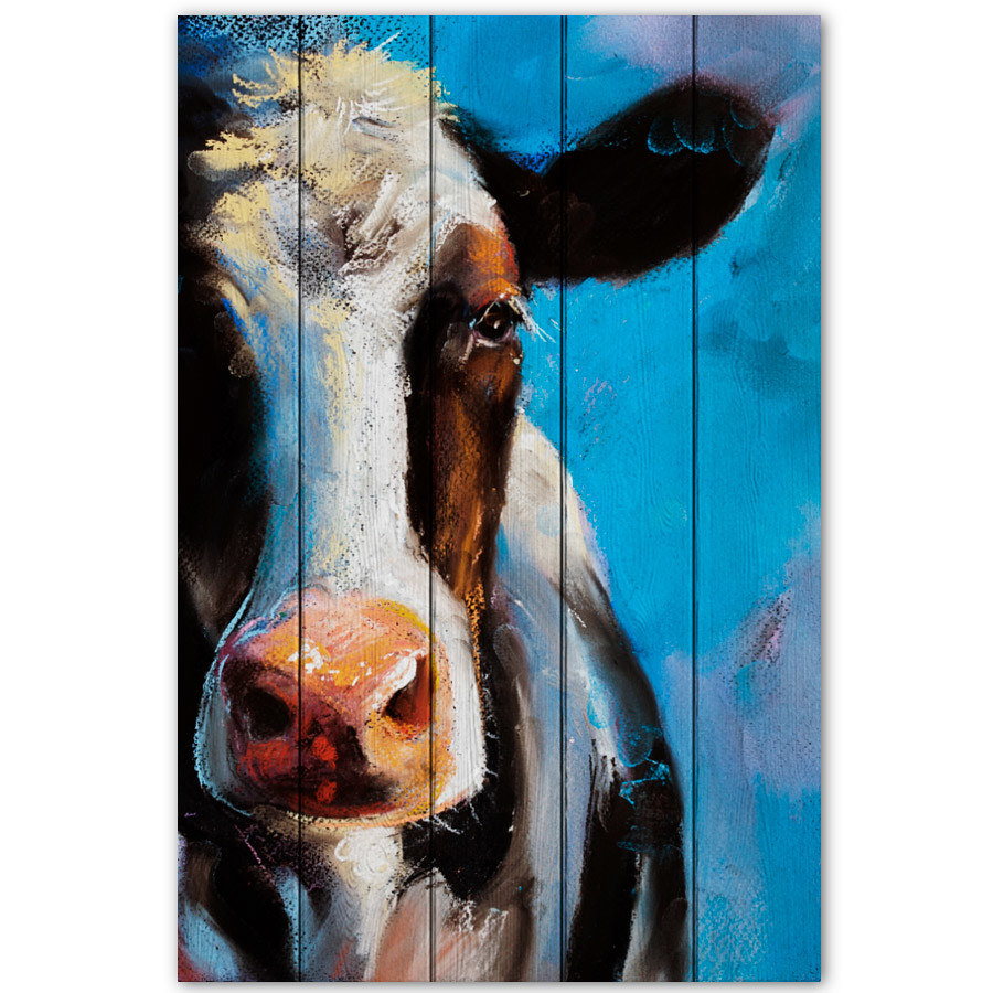 Картина на дереве Корова 40х60 см в Кемерове – купить по низкой цене в  интернет-магазине Леруа Мерлен