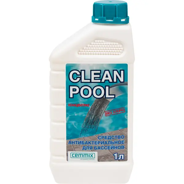 Средство дезинфицирующее для бассейна Cemmix CleanPool 1 л лайна дезинфицирующее средство с моющим и дезодорирующим эффектом 300 мл