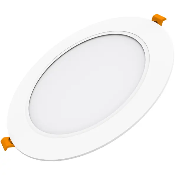 Светильник точечный светодиодный Gauss Downlight круг под отверстие 110 мм, 3 м², нейтральный белый свет, цвет белый гирлянда светодиодный дождь 2х3м эффект мерцания белый провод 230 в диоды жёлтые 760 led