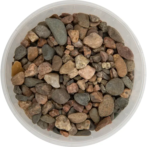 Декоративный камень Галька мелкая 500 г triol грунт галька шлифованная мелкая смесь