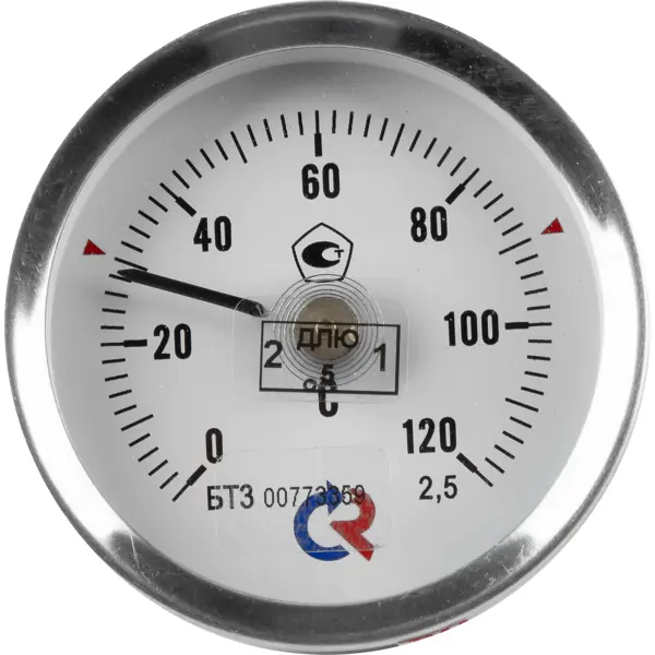 термометр накладной 120 с 1 2 шток 20 мм Термометр накладной Росма БТ-30.010 120С 1/4