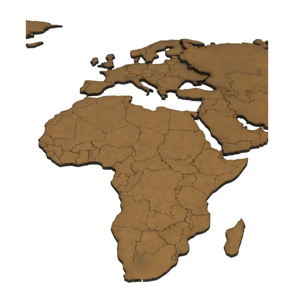 Деревянная карта мира AFI DESIGN 120х60 см Premium коричневая в Омске –купить по низкой цене в интернет-магазине Леруа Мерлен