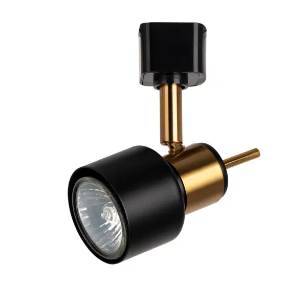 Трековый светильник Arte Lamp Almach со сменной лампой GU10 50 Вт 2 м² цвет черный заглушка для светодиодного дюралайта ø13 мм f3 h2 z
