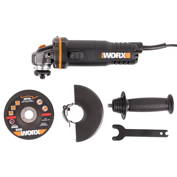 фото Ушм сетевая worx wt703, 860 вт, 125 мм