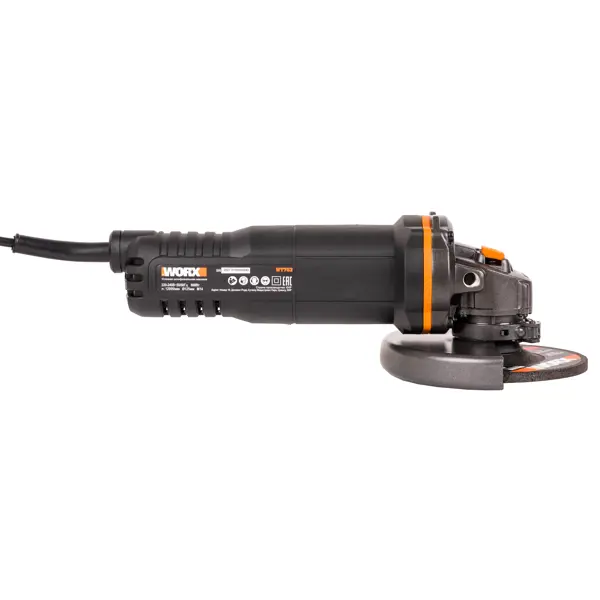 фото Ушм сетевая worx wt703, 860 вт, 125 мм