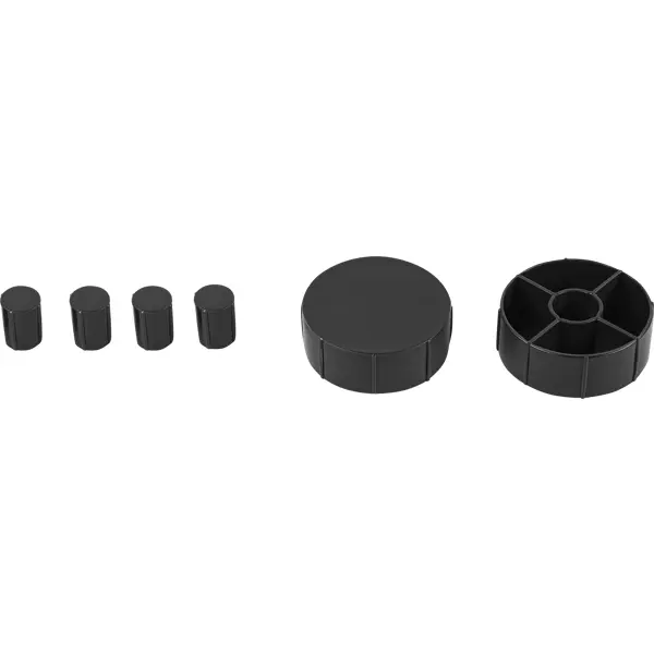 Заглушка на отверстие под петлю Hettich 5.5 см пластик цвет чёрный 2 шт заглушка на отверстие 10 мм полиэтилен чёрный 35 шт