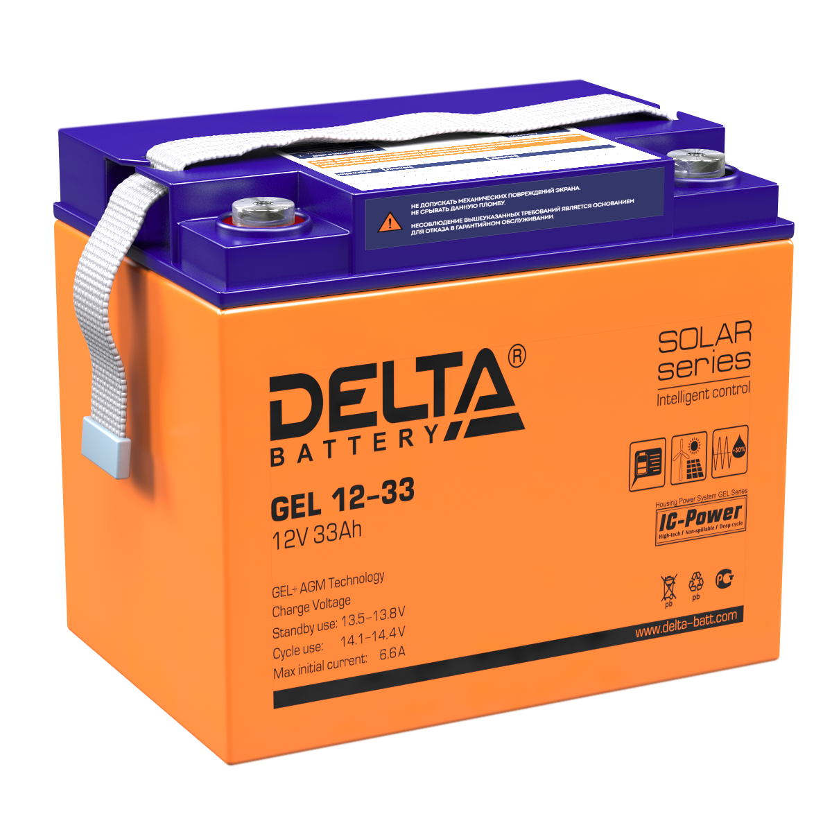  для ИБП Delta GEL 12-33 по цене 11957 ₽/шт.   .