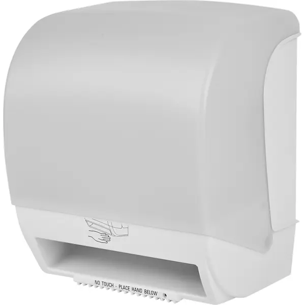 Диспенсер для туалетной бумаги Nofer автоматический пластик белый диспенсер для туалетной бумаги nofer