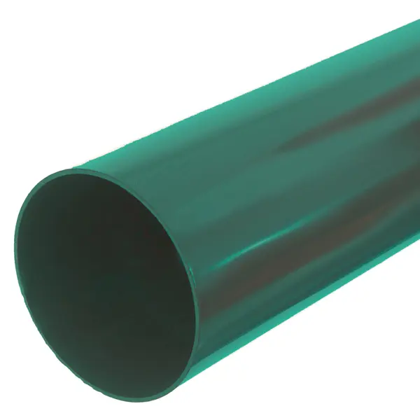 Труба водосточная Dacha 80 мм 3 м зелёный труба водосточная интерпрофиль 90 мм 3 м серый