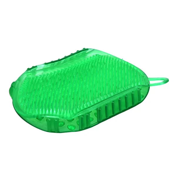 массажер двухсторонний банные штучки рукавица 10x2 5x15 см пластик зеленый Массажер двухсторонний Банные штучки 