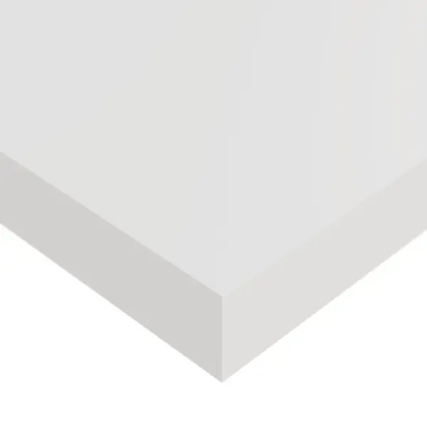 фото Полка мебельная spaceo white 23x23.5x3.8 см мдф цвет белый