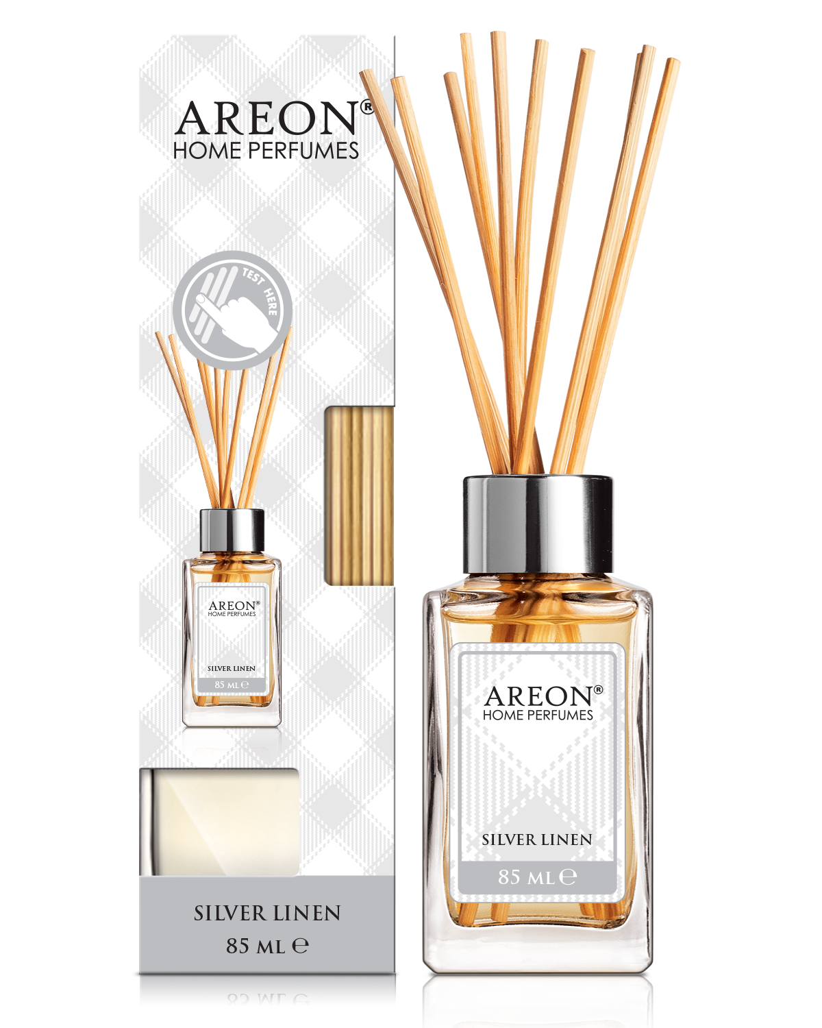 Ароматический диффузор Areon HOME PERFUME STICKS Silver Linen, 85 мл ✳️  купить по цене 540 ₽/шт. в Москве с доставкой в интернет-магазине Леруа  Мерлен