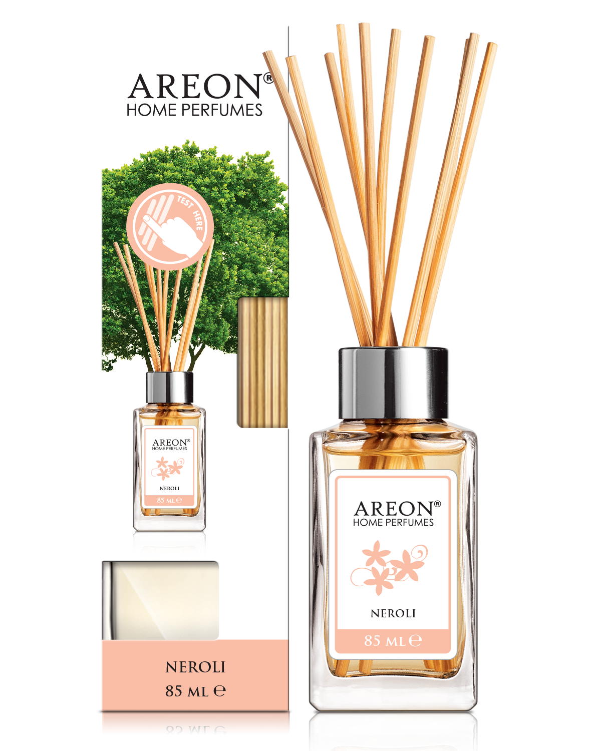 Ароматический диффузор Areon HOME PERFUME STICKS Neroli, 85 мл по цене 540  ₽/шт. купить в Оренбурге в интернет-магазине Леруа Мерлен