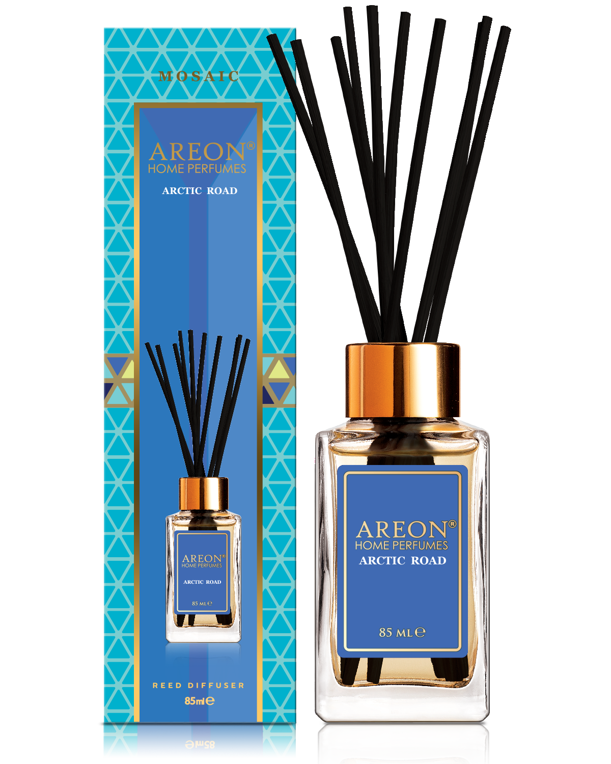 Ароматический диффузор Areon HOME PERFUME STICKS MOSAIC Arctic Road 85 мл  ✳️ купить по цене 1105 ₽/шт. в Москве с доставкой в интернет-магазине Леруа  Мерлен