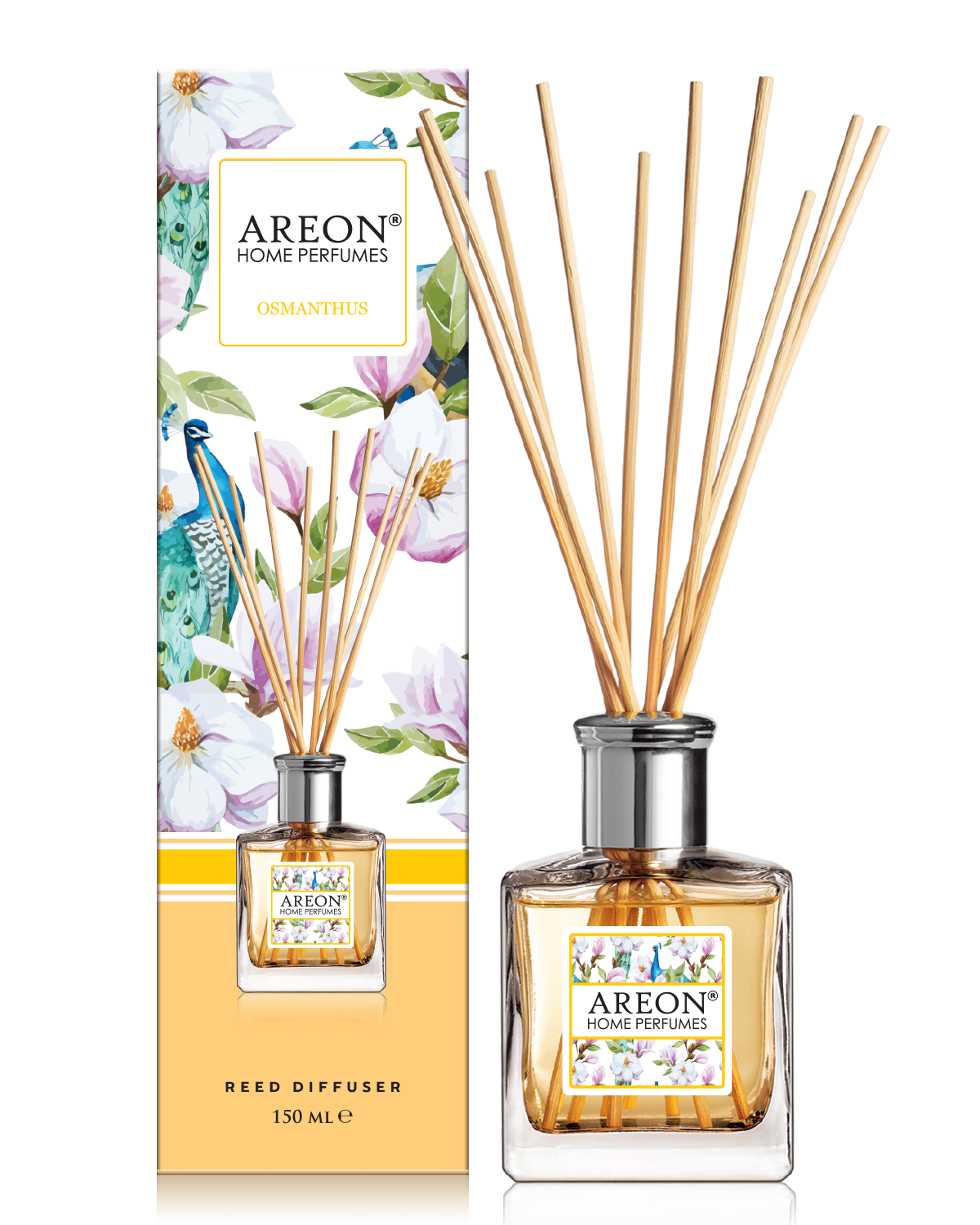 Ароматический диффузор Areon HOME PERFUME STICKS GARDEN Osmanthus, 150 мл  ✳️ купить по цене 950 ₽/шт. в Курске с доставкой в интернет-магазине Леруа  Мерлен