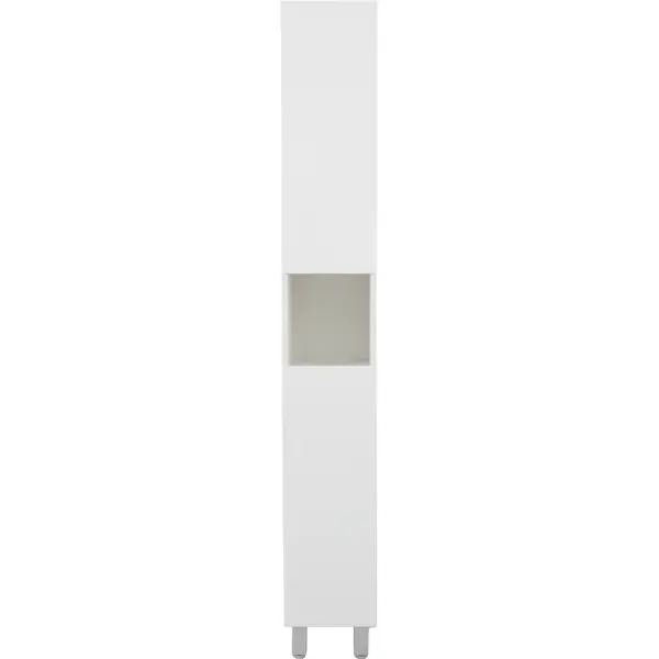 Пенал напольный Соло 30x170x26 см цвет белый в Омске – купить по низкой цене в интернет-магазине Леруа Мерлен