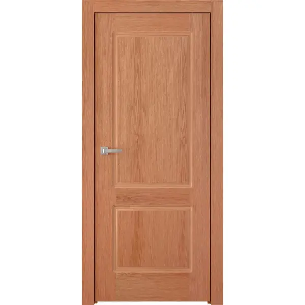 фото Дверь межкомнатная бристоль глухая шпон цвет дуб американский 60x200 см belwooddoors