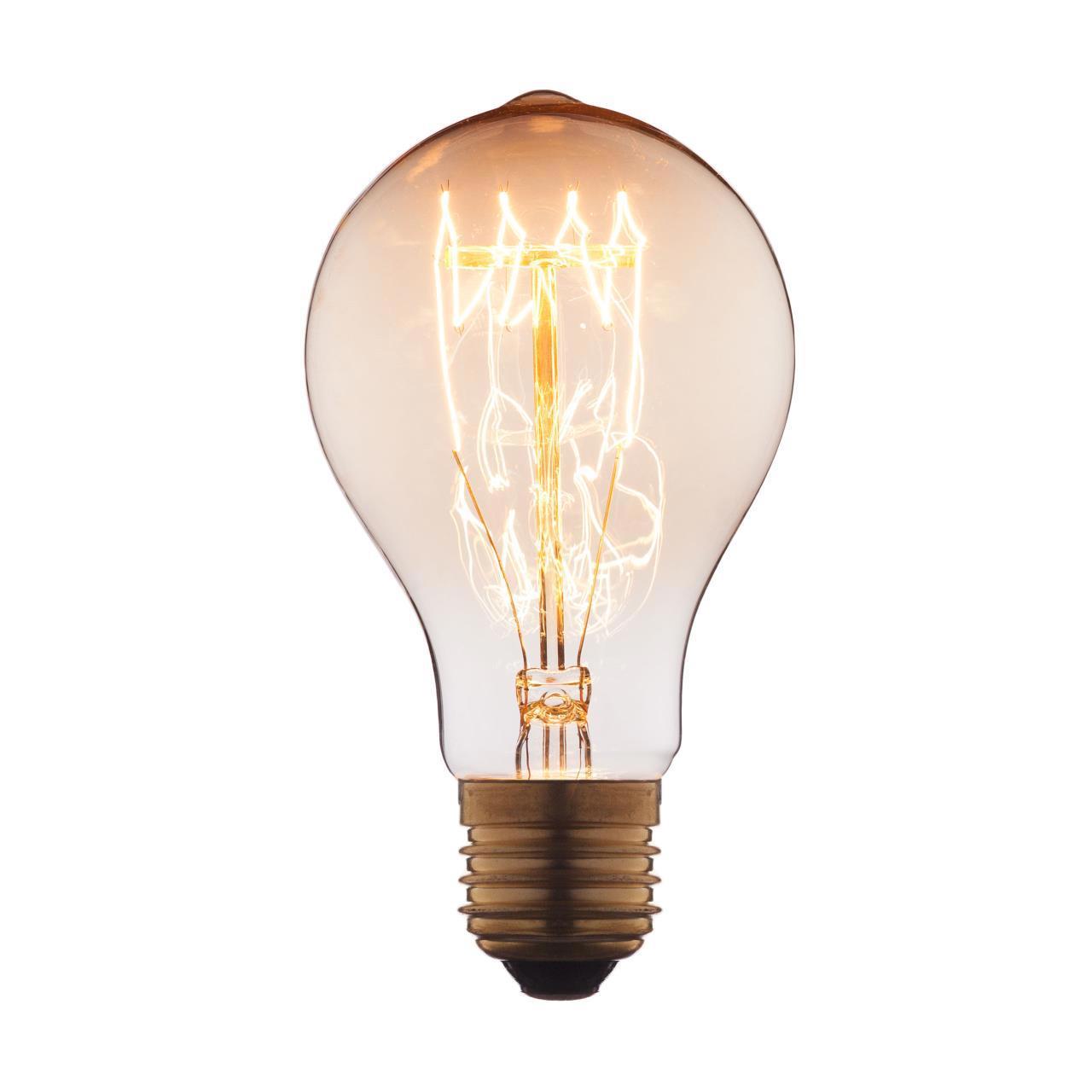 Лампочка накаливания Loft it Edison Bulb 1003-SC E27 40Вт по цене 580 ₽/шт.  купить в Москве в интернет-магазине Леруа Мерлен