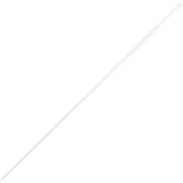 Кабельная стяжка Защита Про WT-35250-W 3.5x250 мм нейлон цвет белый 100 шт. стяжка мебельного стула комплект 4 шт шпилька и гайка барашковая