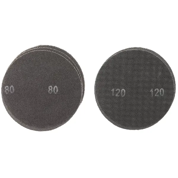 Набор кругов шлифовальных KWB 491006 сетка 225 мм 80x3 шт. 120x2 шт.
