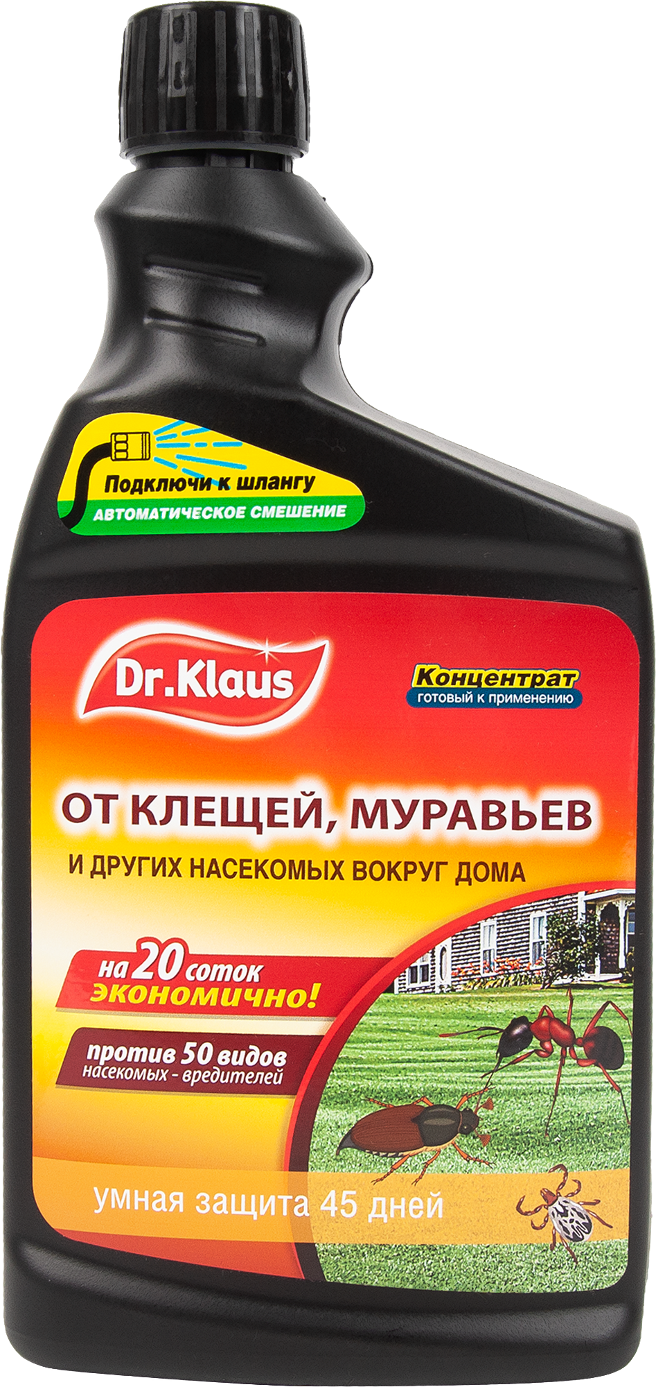 Концентрат от клещей и муравьев Dr.Klaus. Dr. Klaus insect super (1 л). Спрей универсальный Dr.Klaus.