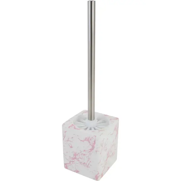 Ершик для унитаза Vidage Marmo Rosa цвет белый стакан vidage marmo rosa керамика белый