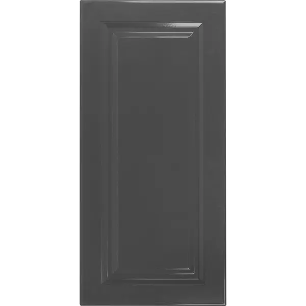 фото Дверь универсальная delinia id «мегион» 80x38.4 см, мдф, цвет тёмно-серый