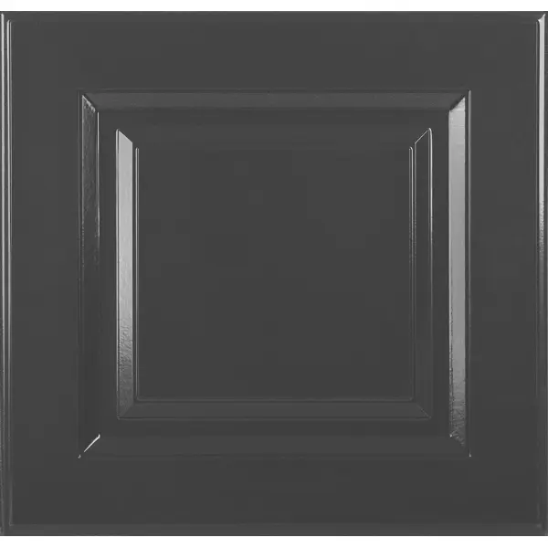 фото Дверь для выдвижного ящика delinia id «мегион» 40x38.4 см, мдф, цвет тёмно-серый