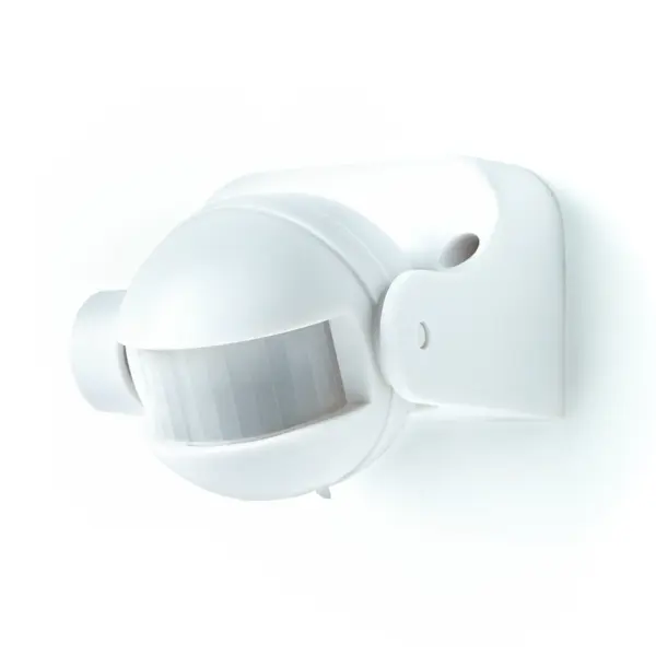Датчик движения наружный Lexman цвет белый IP44 датчик движения и освещения aqara