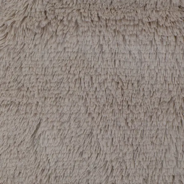 фото Плед "мягкий мех" 200x220 см искусственный мех цвет серо-коричневый eclair