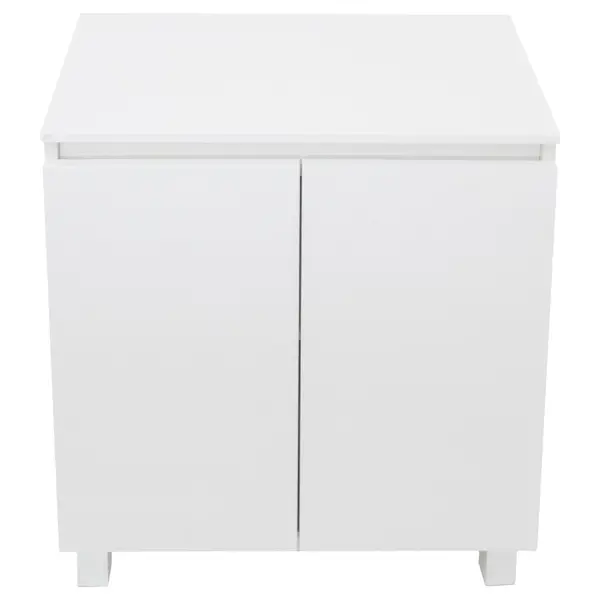 Шкаф напольный Sensea «Лайн» 60 см цвет белый в Москве – купить по низкой цене в интернет-магазине Леруа Мерлен