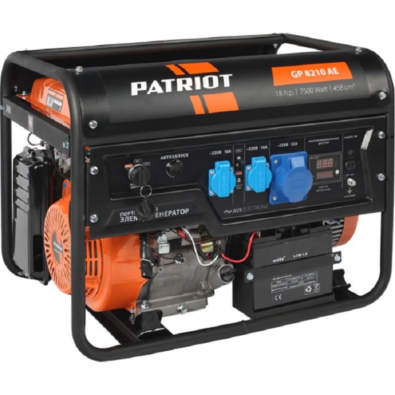  бензиновый Patriot 474101705 7.5 кВт по цене 76270 ₽/шт .