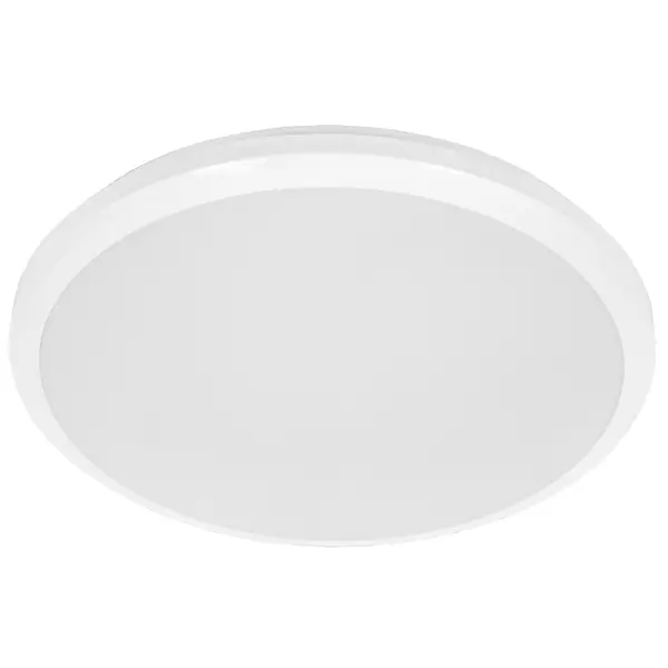 Светильник светодиодный ДПБ 3005 24 Вт IP54, накладной, круг, цвет белый высокий смеситель для накладной раковины wellsee
