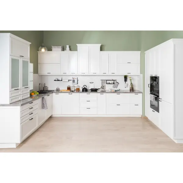 фото Фасад для кухонного ящика реш 79.7x12.5 см delinia id мдф цвет белый