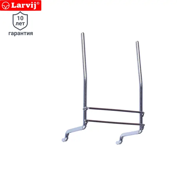 Комплект крючков для перфорированной панели Larvij двойной широкий, 3 шт. комплект крючков для перфорированной панели larvij двойной широкий 3 шт