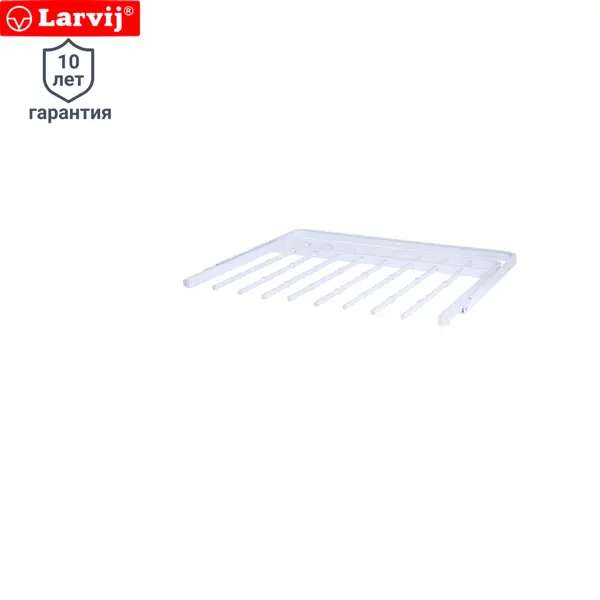 Брючница Larvij 59.7x42.5 см сталь цвет белый бумага для пастели fabriano tiziano 29 7x42 см 160 г 32 белый с ворсом