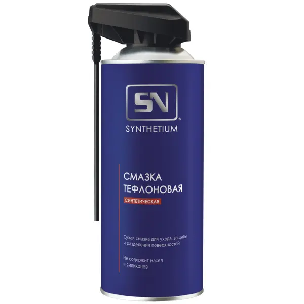 Смазка тефлоновая SN 520 мл смазка водостойкая для водометных насадок totachi lithium ep2 390г упаковка из 15 шт 70704 pkg 15