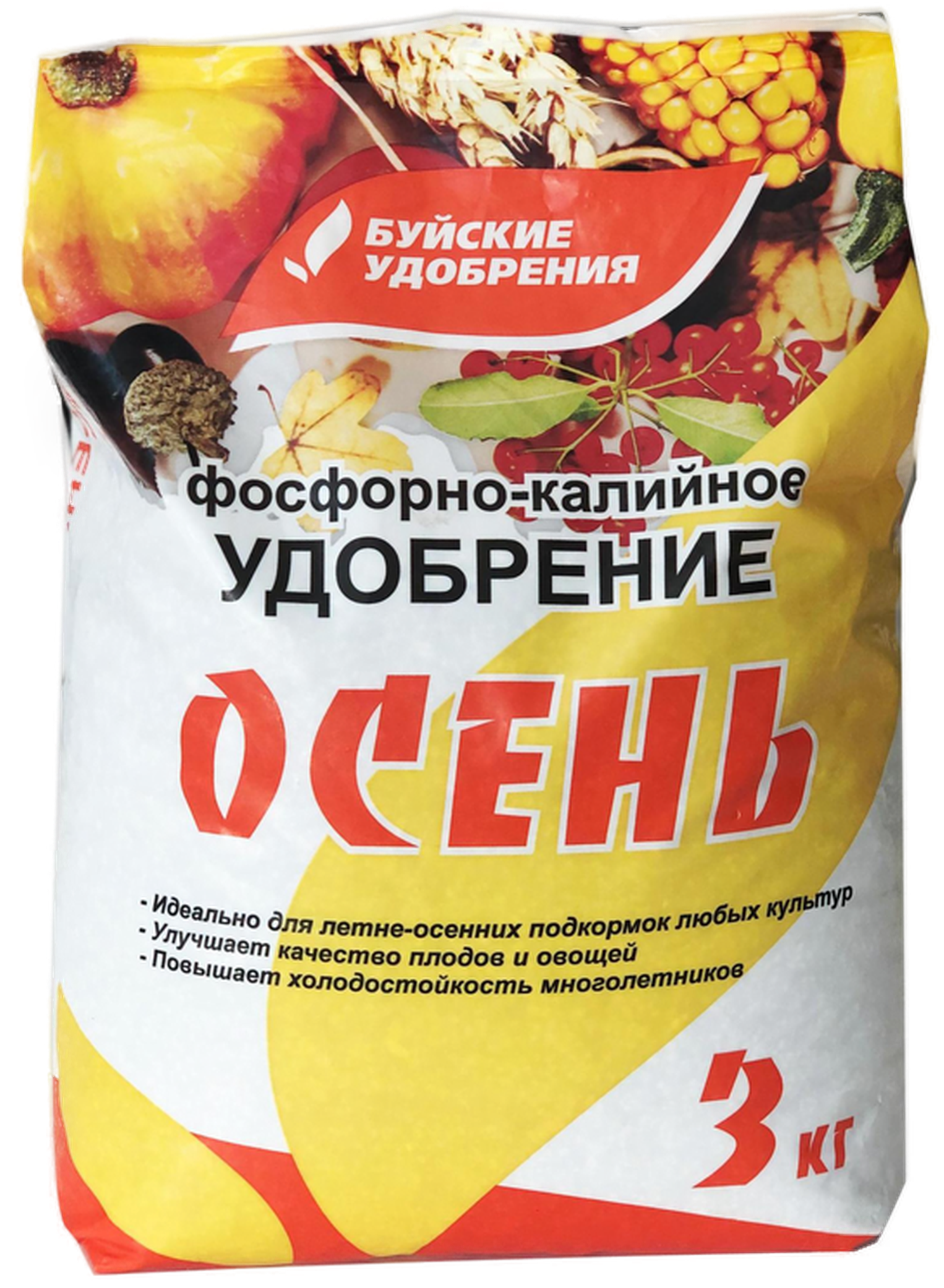 Удобрение фосфорно-калийное Буйские Удобрения Осень 3 кг в Москве – купитьпо низкой цене в интернет-магазине Леруа Мерлен